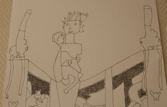 close up tekening
